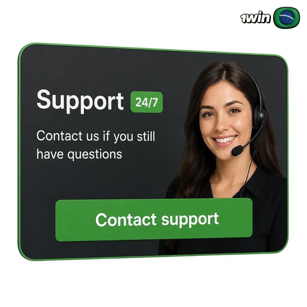 Canais de atendimento oficial da 1win no Brasil: e-mail, chat ao vivo, telefone e redes sociais em português