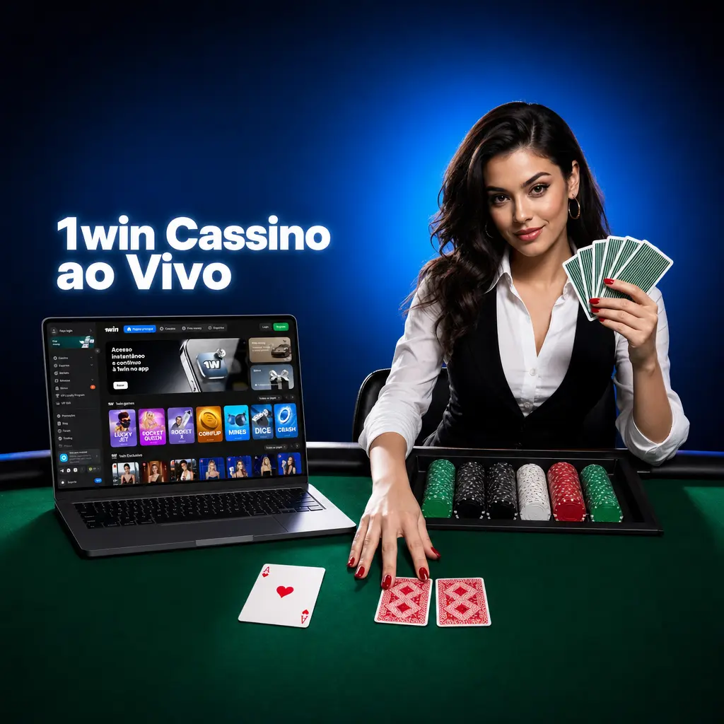 Cassino ao vivo 1win com crupiês profissionais, roleta, blackjack e bacará em estúdios sofisticados