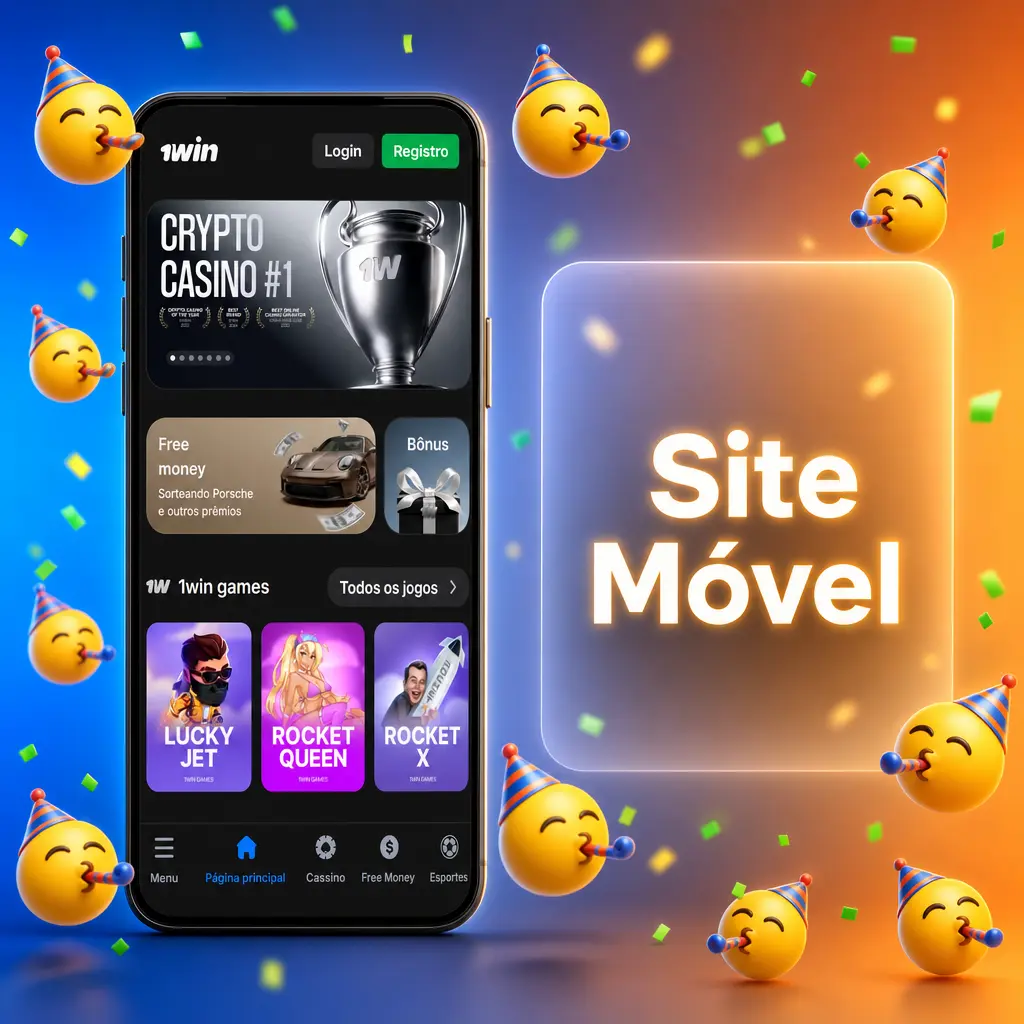 Site móvel 1win Brasil com navegação fluida, ajuste visual responsivo e acesso seguro em dispositivos móveis