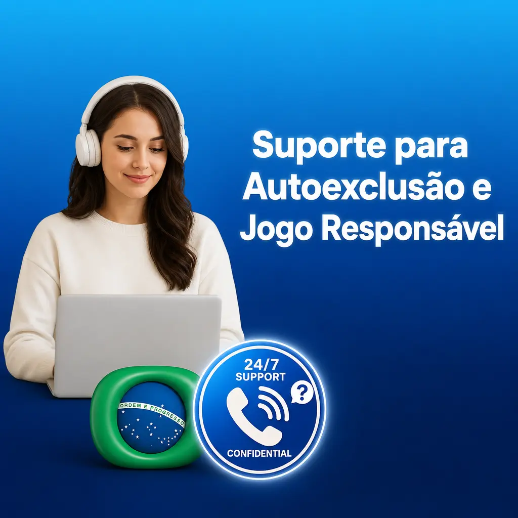 Suporte ao cliente 1win auxiliando usuário a configurar autoexclusão e limites de depósito para jogo responsável