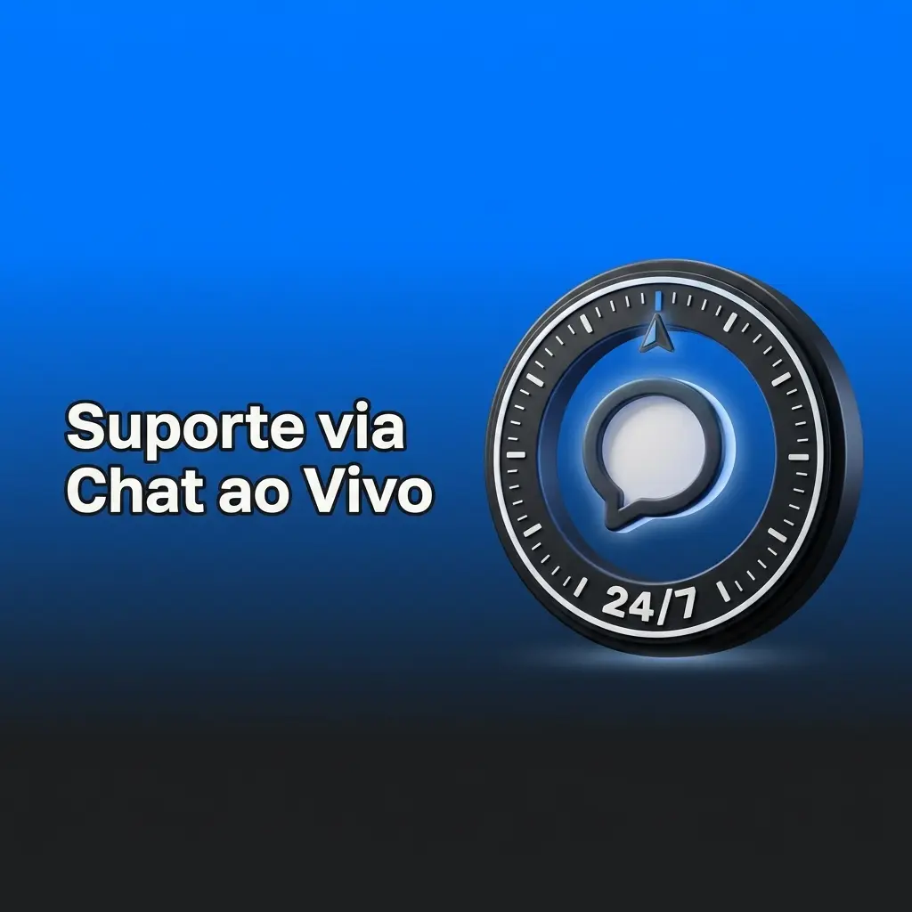 Ícone de suporte via chat ao vivo da 1win com atendimento rápido em português 24 horas por dia.