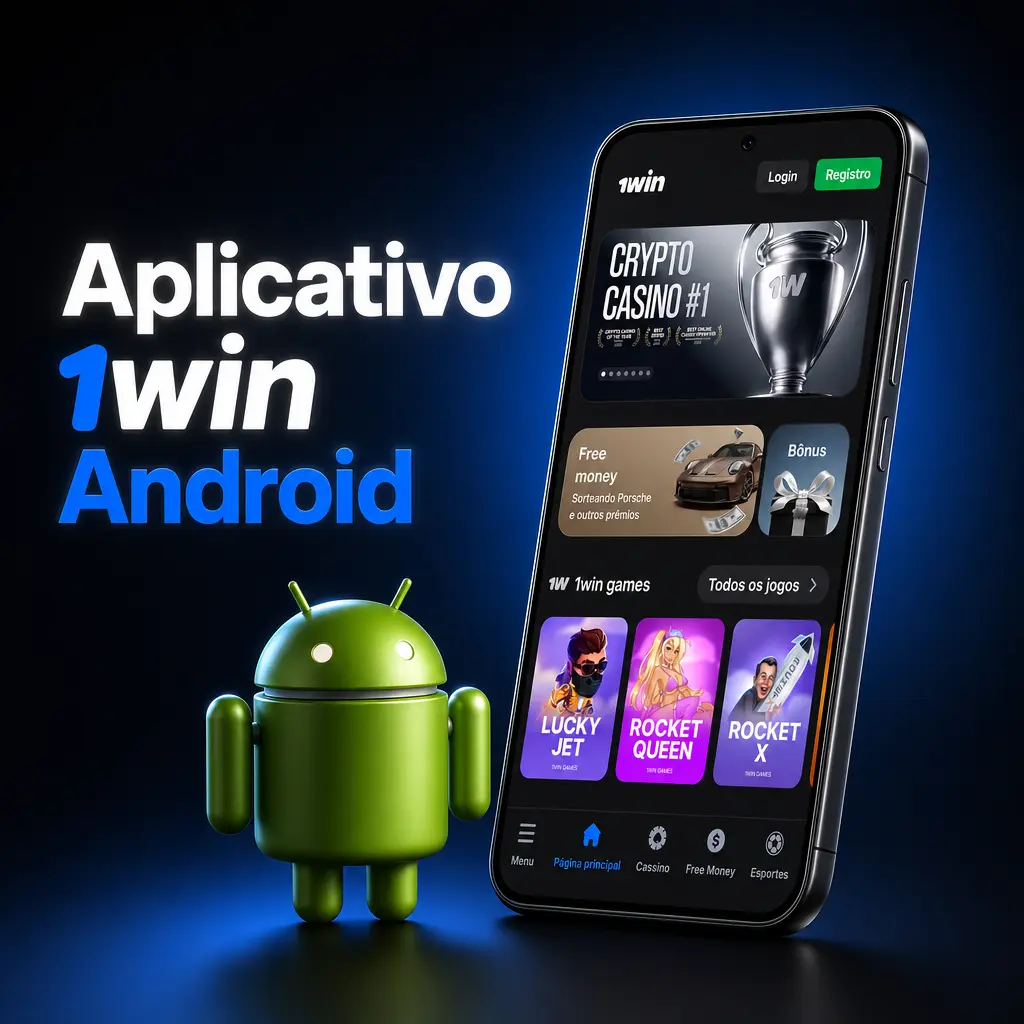 Aplicativo 1win para Android disponível para download gratuito com acesso a jogos e apostas esportivas pelo celular