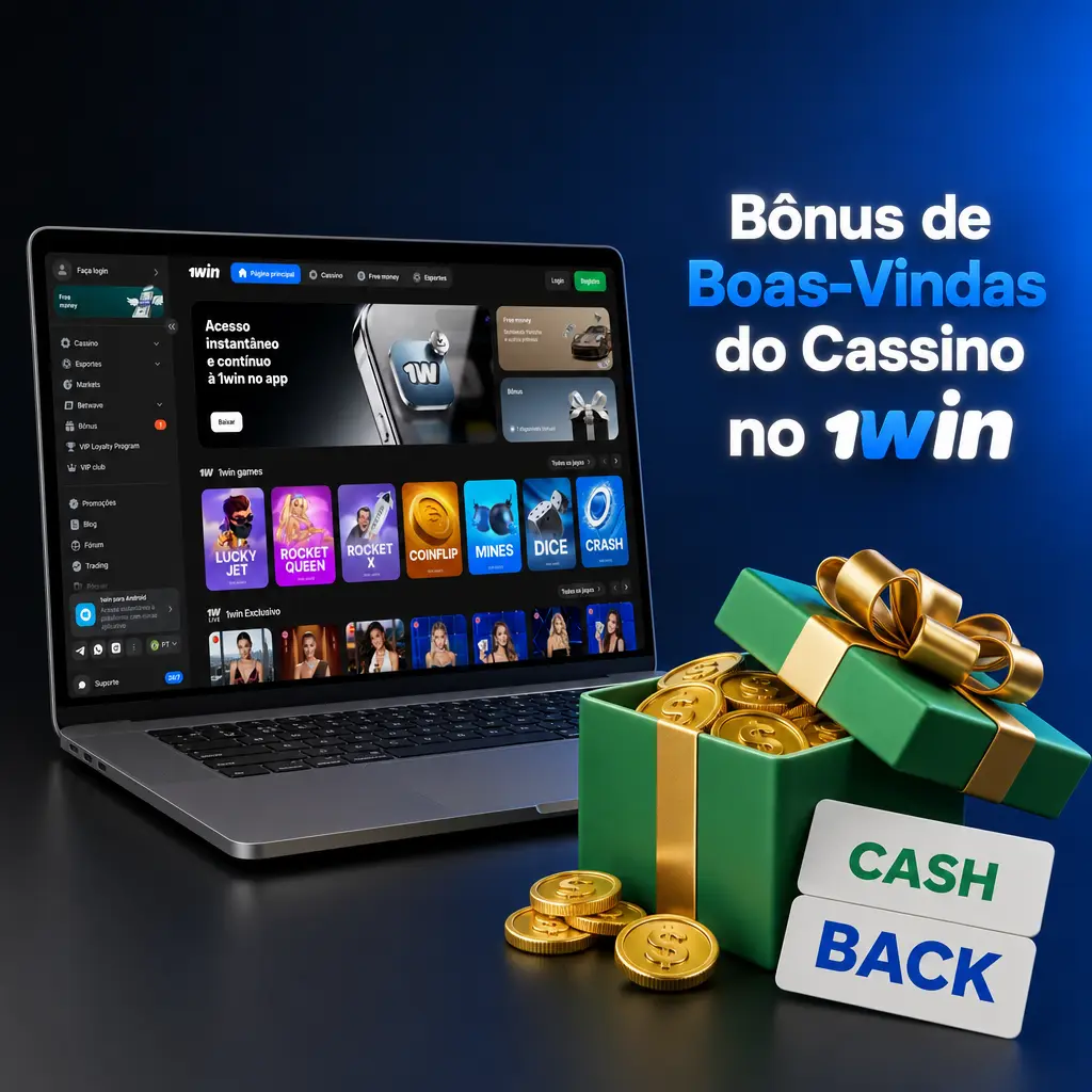 Pacote de boas-vindas 1win cassino com bônus de até 150% e 180 giros grátis nos depósitos iniciais