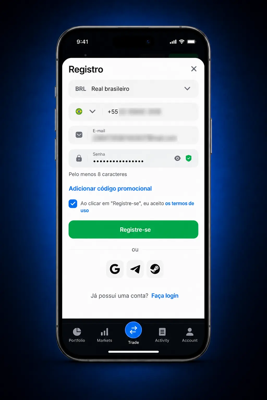 Passo a passo para começar a jogar no 1win Cassino com cadastro, depósito e escolha de slots