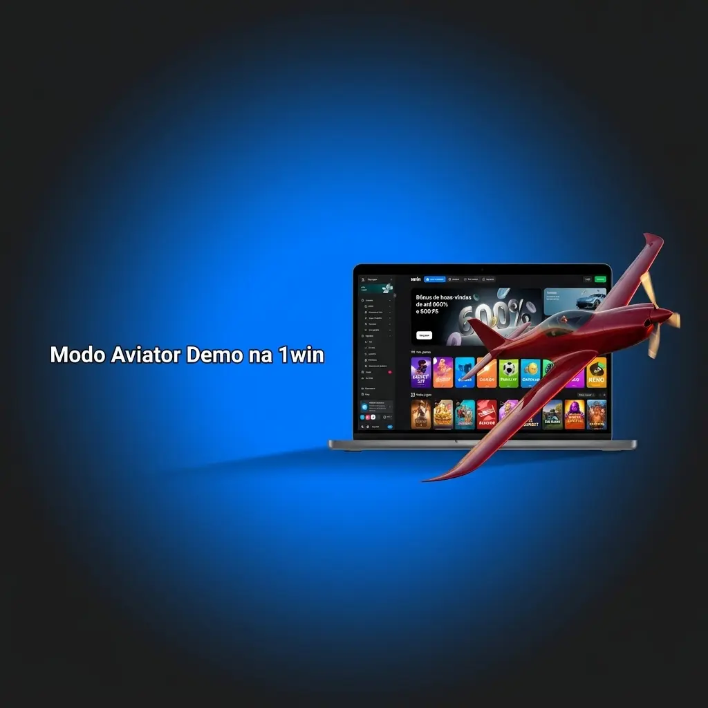 Interface do Aviator demo na 1win exibindo saldo virtual para prática gratuita e aprendizado seguro sem depósitos.