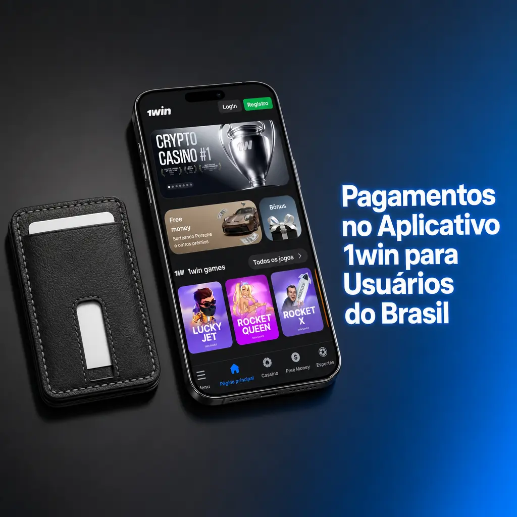Métodos de pagamento no app 1win Brasil: Pix, criptomoedas como Bitcoin, USDT e Binance Pay