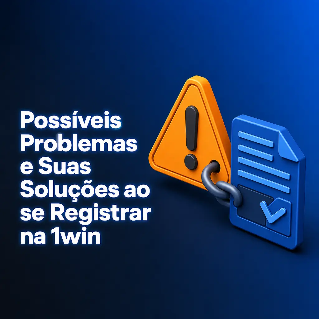 Tabela com problemas comuns ao registrar na 1win e suas soluções objetivas para o usuário