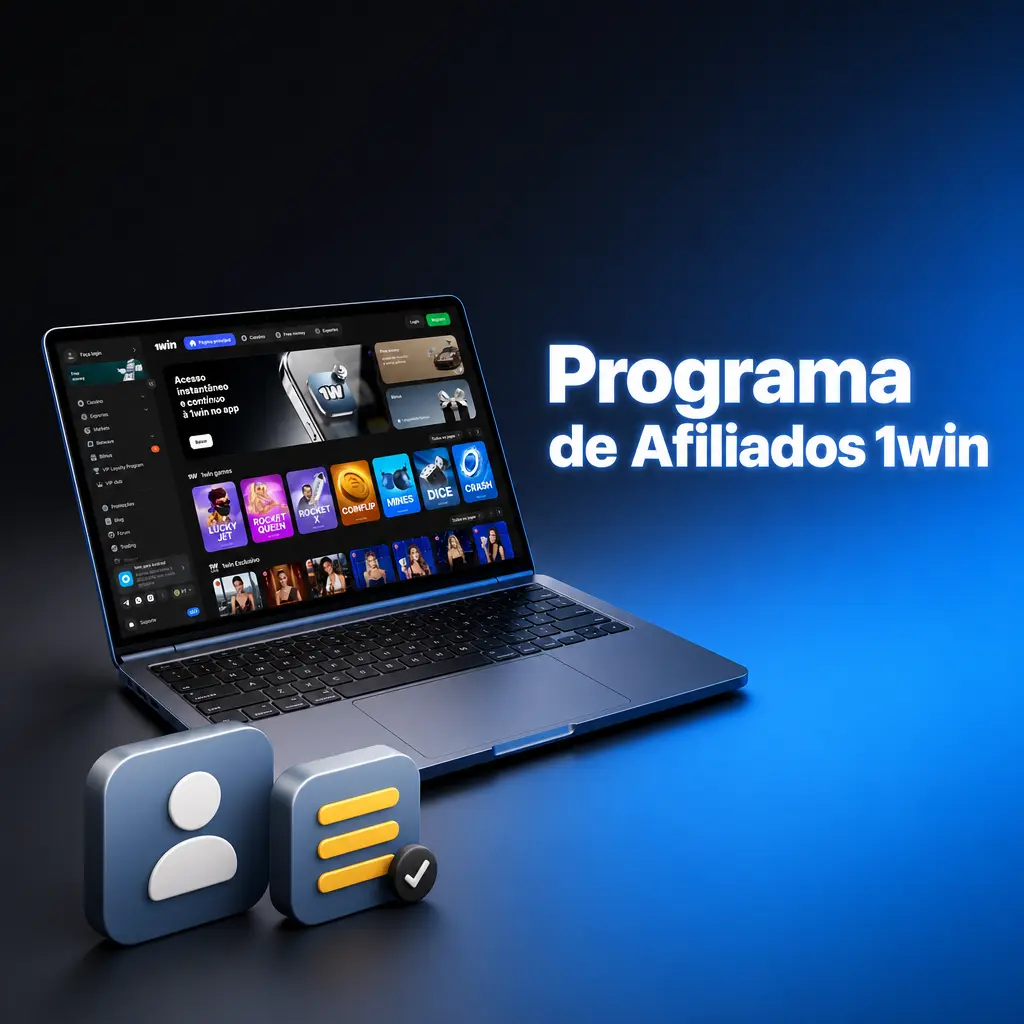 Programa de Afiliados 1win com banners atrativos e painéis analíticos para lucros em parcerias publicitárias