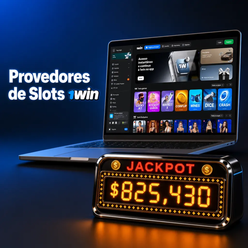 Provedores de slots da 1win como Pragmatic Play, NetEnt e Microgaming com mais de 150 parceiros ativos