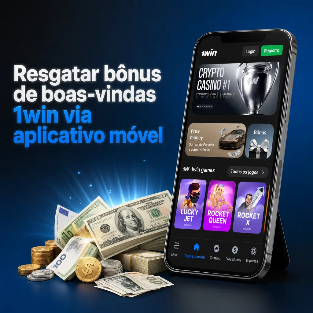 Resgate bônus de boas-vindas 1win pelo aplicativo móvel Android com segurança e praticidade
